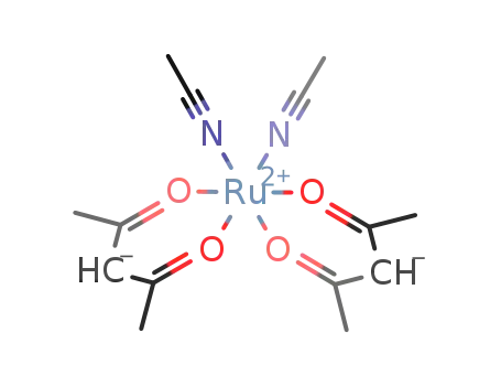 cis-bis(acetonitrile)bis(acetylacetonato)ruthenium(II)