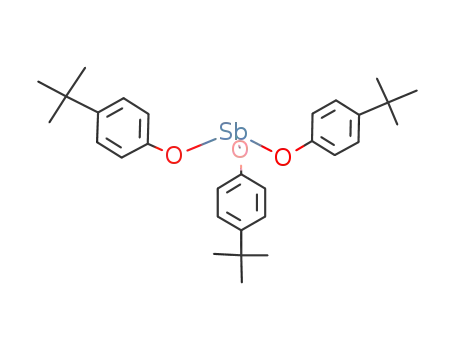 Sb{OC6H4C(CH3)3}3