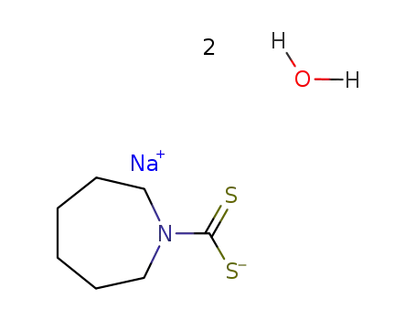 sodium N,N-cyclo-hexamethylenedithiocarbamate dihydrate