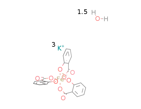 potassium trisalicylatoferrate(III) * 1.5 H2O