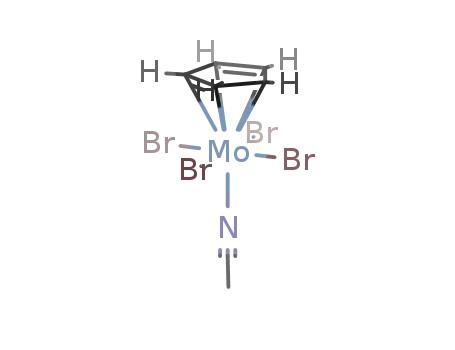acetonitrile(η5-cyclopentadienyl)tetrabromomolybdenum(V)