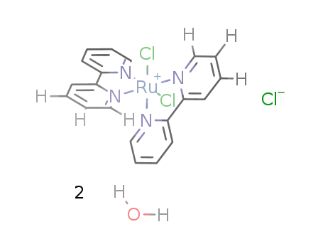 cis-{ruthenium(III) (2,2'-bipyridine)2 Cl2}Cl*2H2O