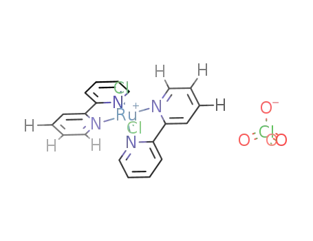 cis-{ruthenium(III) (2,2'-bipyridine)2 Cl2}ClO4
