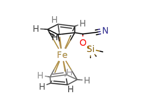 1-trimethylsiloxy-cyanomethylferrocene
