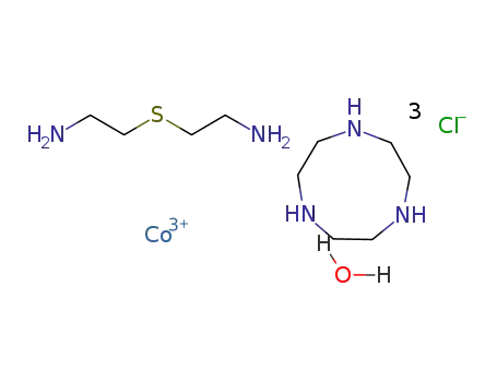 {Co(1,4,7-triazacyclononane)(3-thiapentane-1,5-diamine)}Cl3*H2O