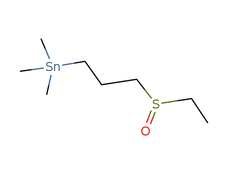 3-(trimethylstannyl)propyl ethyl sulfoxide