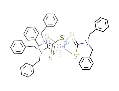 tris(N,N-dibenzyldithiocarbamato)gallium(III) complex
