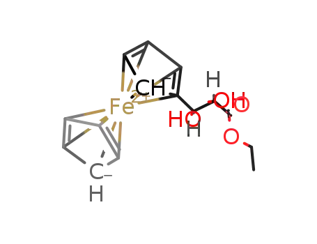 (2R,3R)-2,3-dihydroxy-3-ferrocenylpropionic acid ethyl ester