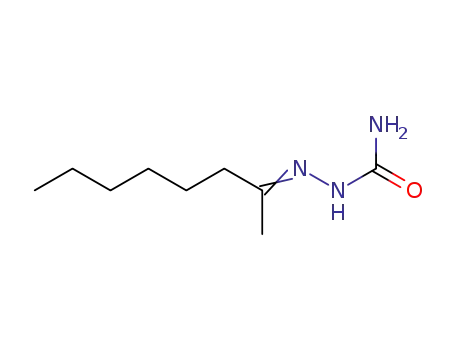 Molecular Structure of 3622-69-3 ((2E)-octan-2-one semicarbazone)