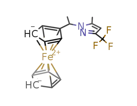 ferrocenyl(ethyl)-1N-(3-trifluoromethyl-5-methyl)pyrazole