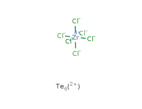 catena-hexatellurium(2+) hexachlorozirconate(IV)