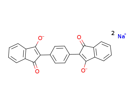 disodium 2,2'-(1,4-phenylene)bis(3-oxo-3H-inden-1-olate)