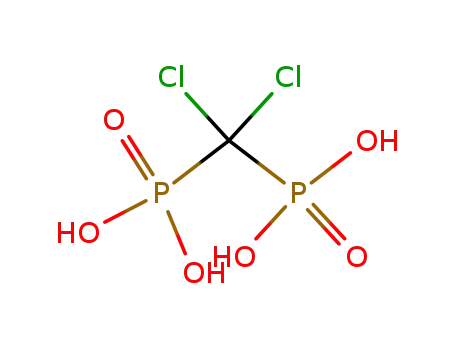 Molecular Structure of 10596-23-3 (CLODRONIC ACID)