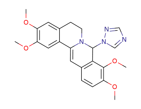 8-(1,2,4-triazol-1-yl)-7,8-dihydropalmatine