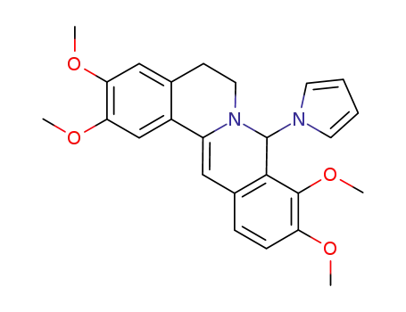8-(pyrrol-1-yl)-7,8-dihydropalmatine