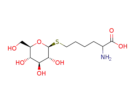 2-amino-6-(1-thio-β-D-glucopyranosyl)hexanoic acid