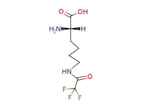 Molecular Structure of 10009-20-8 (N-6-Trifluoroacetyl-L-lysine)