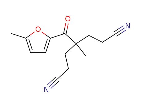 4-methyl-4-(5-methyl-furan-2-carbonyl)-heptanedinitrile