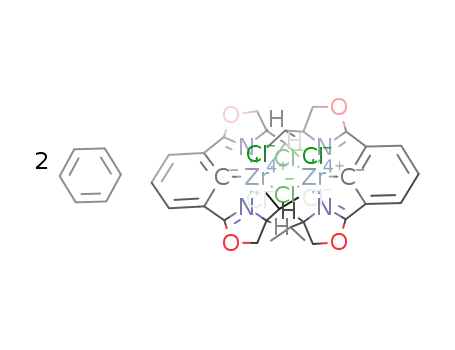 (S,S)-[2,6-bis(4'-isopropyl-2'-oxazolinyl)phenyl]zirconium(IV) trichloride dimer*2(benzene)