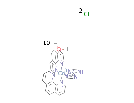 (2,2'-biimidazole(1-))bis(1,10-phenanthroline)cobalt(III)dichloride decahydrate