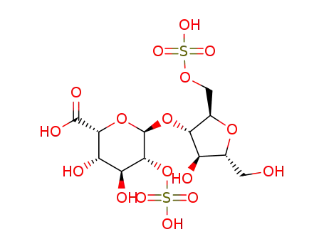 O-(α-L-Idopyranosyluronic acid 2-sulfate-(1-4)-2,5-anhydro-Mannitol-6-sulfate