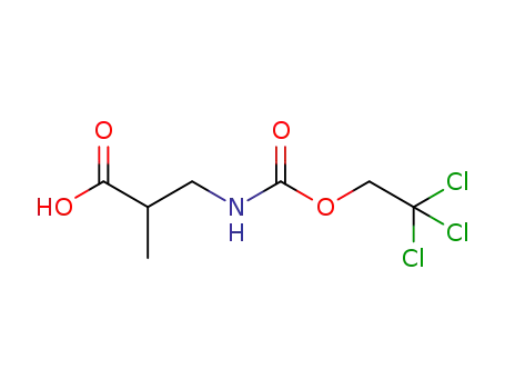 2-methyl-3-((2,2,2-trichloroethoxy)carbonylamino)propanoic acid