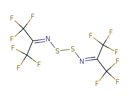 bis(hexafluoroisopropylidene amino) disulfane