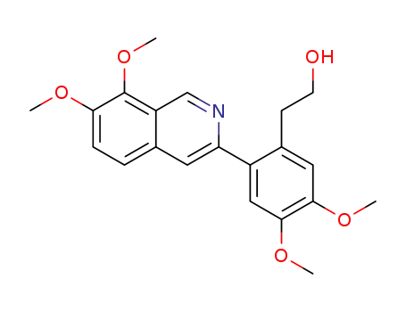 2-[2-(6,7-dimethoxyisoquinolin-3-yl)-4,5-dimethoxyphenyl]ethanol