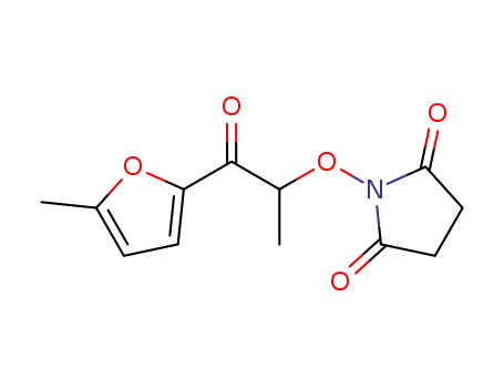 1-((1-(5-methylfuran-2-yl)-1-oxopropan-2-yl)oxy)pyrrolidine-2,5-dione