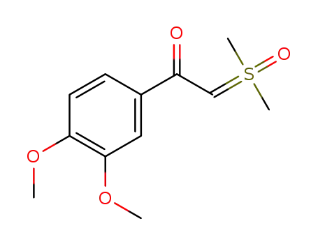 1-(3,4-dimethoxyphenyl)-2-(dimethyl(oxo)-λ6-sulfanylidene)ethan-1-one