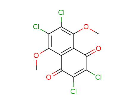 2,3,6,7-tetrachloro-5,8-dimethoxynaphthalene-1,4-dione