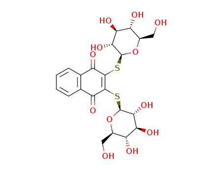 2,3-di(β-D-glucopyranosyl-1-thio)naphthalene-1,4-dione