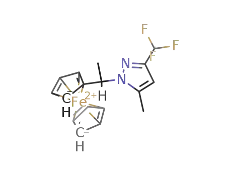 (S)-(3-trifluoromethyl-5-methylpyrazolyl)-α-ethylferrrocene