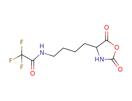 N-(4-(2,5-dioxo-4-oxazolidinyl)butyl)-2,2,2-trifluoroacetamide