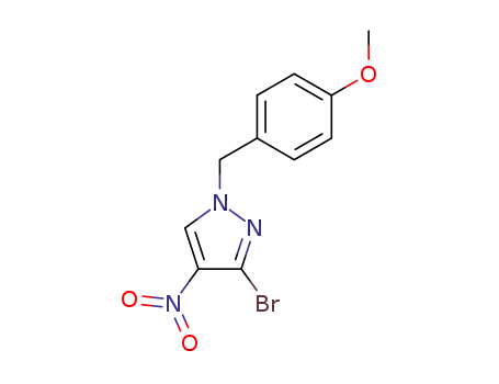 3-bromo-1‐(4‐methoxybenzyl)‐4‐nitro-1H‐pyrazole
