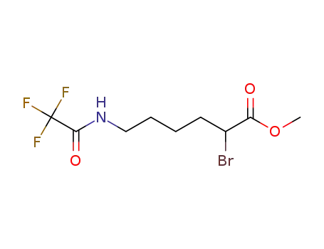 methyl 2-bromo-6-(2,2,2-trifluoroacetamido)hexanoate
