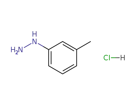 Molecular Structure of 637-04-7 (3-Methylphenylhydrazine hydrochloride)