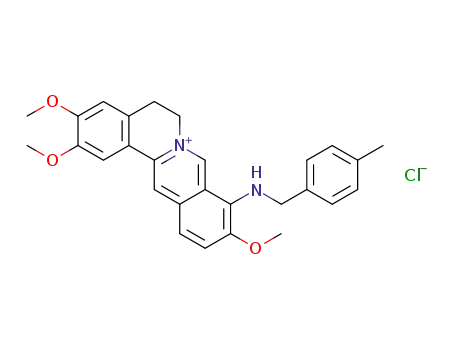 2,3,10‐trimethoxy‐9‐p‐methylbenzylaminoprotopalmatine chloride