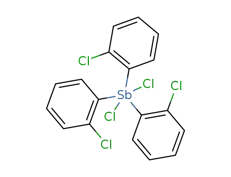 tris(2-chlorophenyl)stibine dichloride