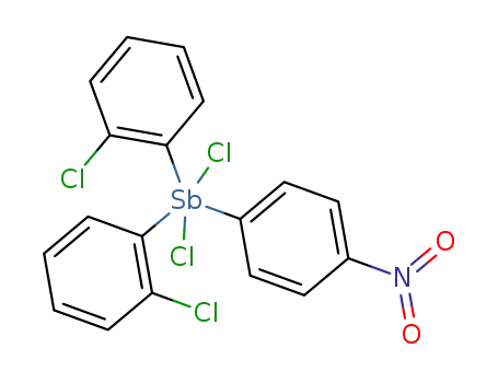 (2-ClC6H4)2(4-NO2C6H4)SbCl2