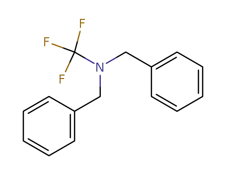 Molecular Structure of 143490-28-2 (Benzenemethanamine, N-(phenylmethyl)-N-(trifluoromethyl)-)