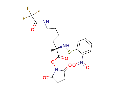 Nα-(o-nitrophenylsulfenyl)-Nε-(trifluoroacetyl)-L-lysine N-hydroxysuccinimide ester