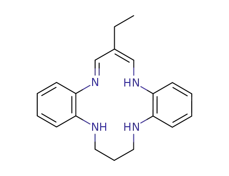 16-ethyl-5,6,7,8,9,14-hexahydrodibenzo<1,4,8,11>tetraazacyclotetradecine