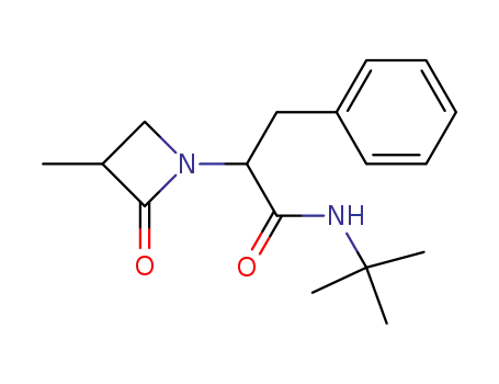 N-tert-butyl-2-(3-methyl-2-oxoazetidin-1-yl)-3-phenylpropanamide