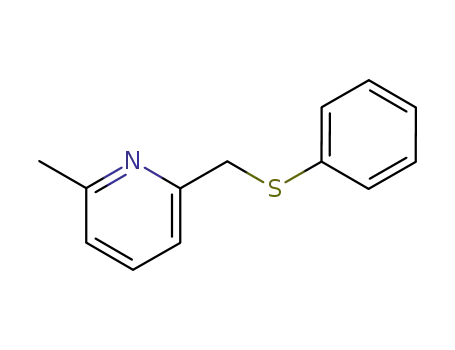 2-(phenyl-thiomethyl)-6-methyl-pyridine
