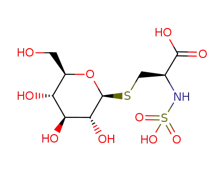 (R)-2-Sulfoamino-3-((2S,3R,4S,5S,6R)-3,4,5-trihydroxy-6-hydroxymethyl-tetrahydro-pyran-2-ylsulfanyl)-propionic acid