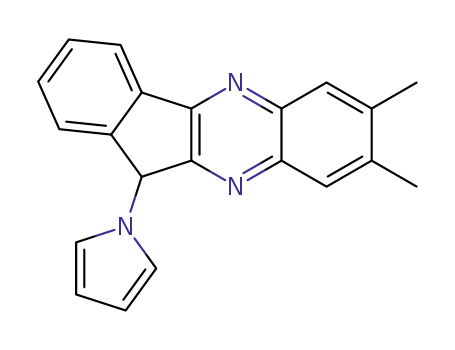 1,8-dimethyl-11-(1H-pyrrol-1-yl)-11H-indeno[1,2-b]quinoxaline