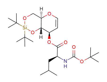 3-O-(N-tert-butoxycarbonyl-L-leucyl)-4,6-O-di-tert-butylsilanediyl-D-glucal