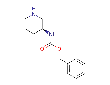Molecular Structure of 478646-33-2 ((S)-3-N-Cbz-amino-piperidine)