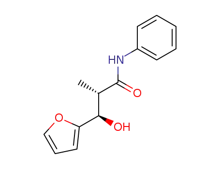 (+/-)-(2S,3R)-3-(2-furyl)-3-hydroxy-2-methyl-N-phenylpropanamide